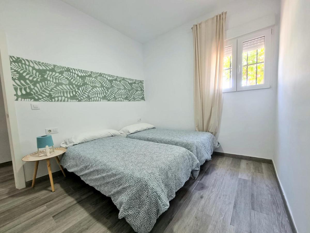Apartamento Privado Con Jardin, Piscina Elevada Y Bbq ชิกลานา เด ลา ฟรอนเตรา ภายนอก รูปภาพ